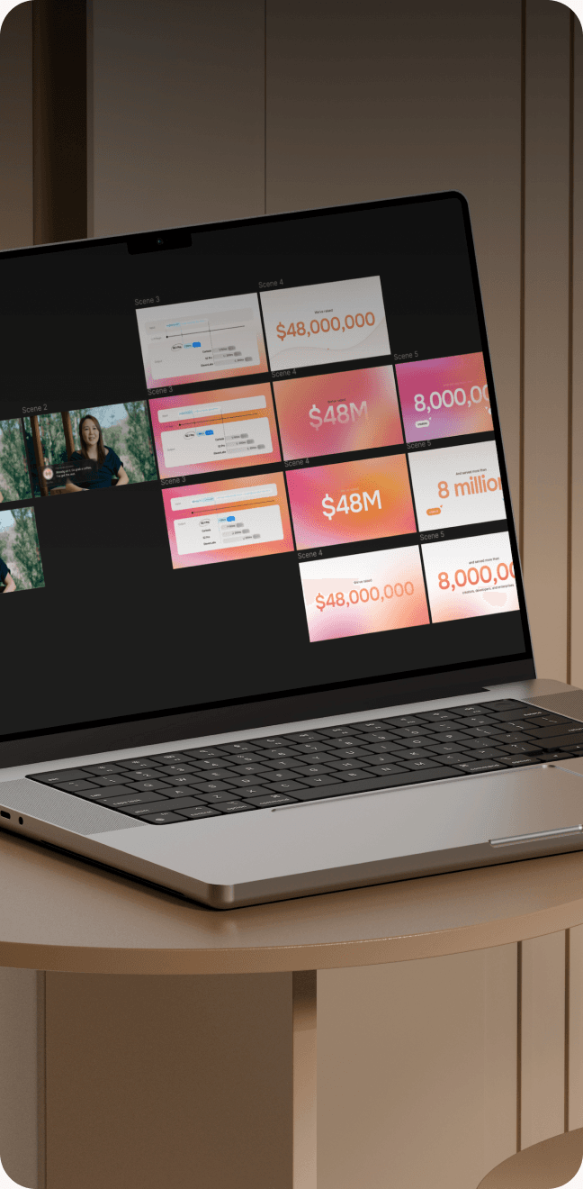 FOXXY launch video — visual language and storyboards